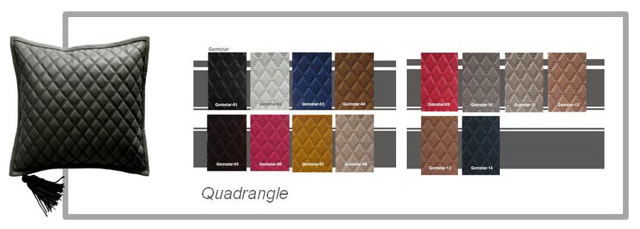 Quadrangle PVC Leather